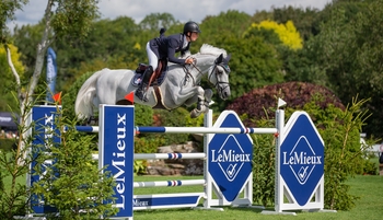 Jack Whitaker claims his first Hickstead International Arena win for 10 years in the Royal International Silver Salver Jack Whitaker claims his first Hickstead International Arena win for 10 years in the Royal International Silver Salver